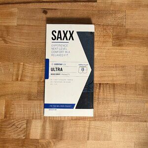 New with tags Men's Small Saxx Ultra Boxer Brief Navy Blue